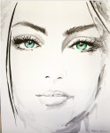Green Sensation - Indian Ink SOLD